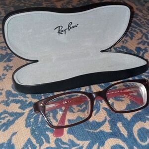 Ray ban frame only and case